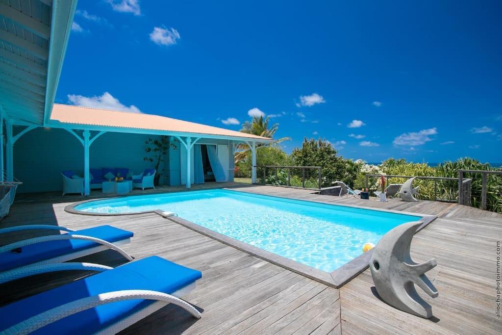 Luxueuse Villa Katleya, Vue Mer Le Vauclin Exterior photo